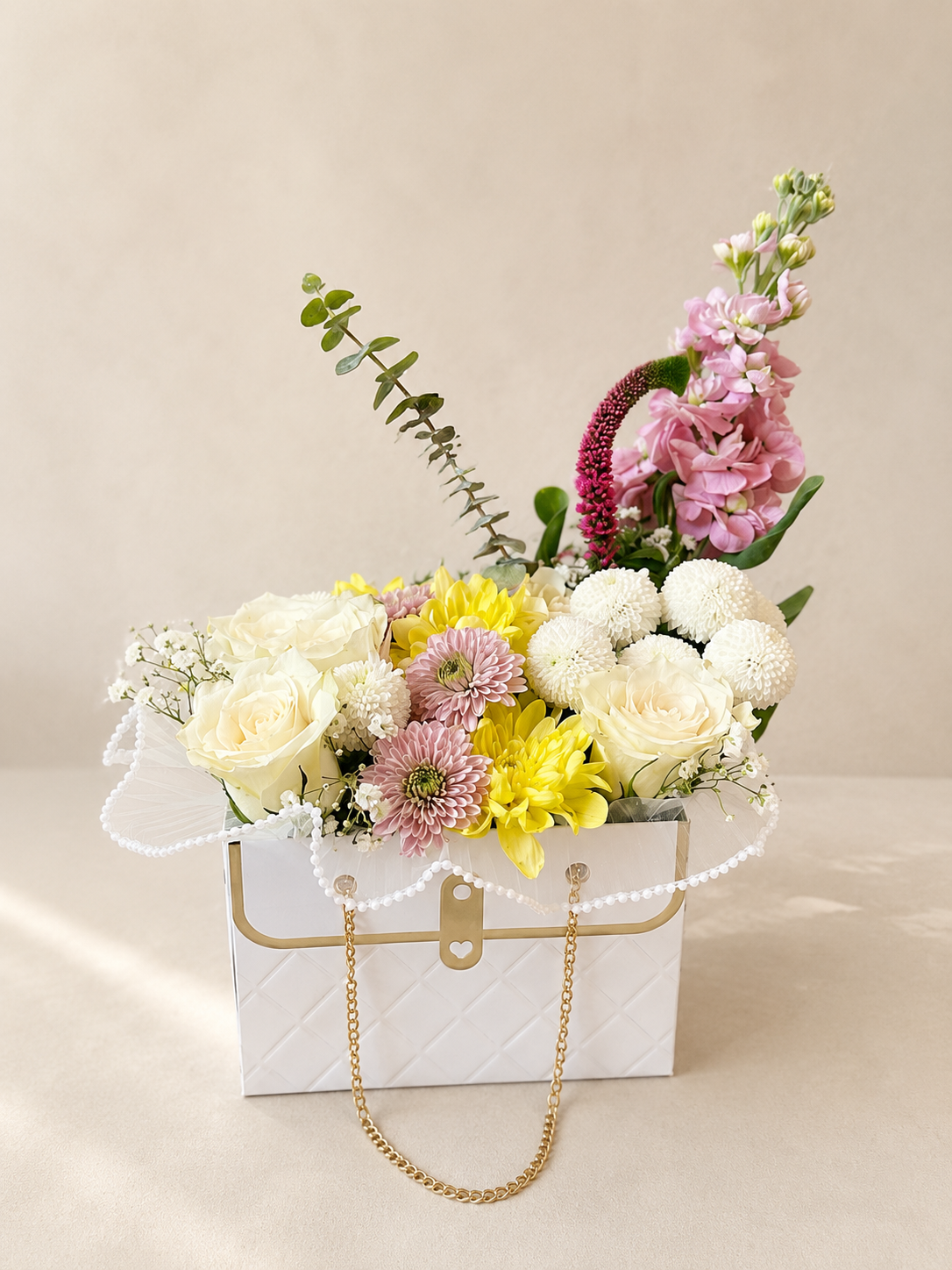 Luxury Blumenhandtasche
